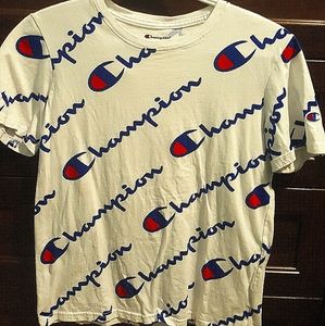 Champion Classic Allover Logo T-Shirt